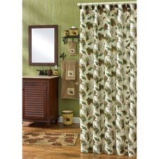Rustic Walk in the Woods Shower Curtain
