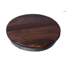 Rustic Reclaimed Barrel Head Lazy Daisy - Small
