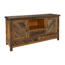 Jackson Hole Barnwood 2 Door 1 Drawer TV Stand