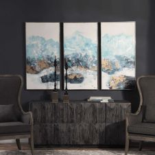 Crashing Waves Hand Painted Canvas