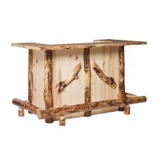 Colorado Aspen Bar with Footrest