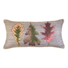 Dawn Mist Leaves Decorative Pillow