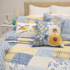Spring Flower Decorative Pillow Set
