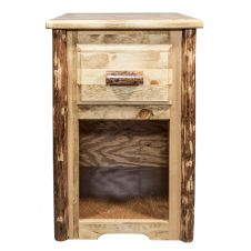 Glacier Country 1 Drawer End Table