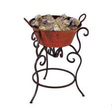 Arminda Hammered Copper Party Tub