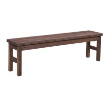 Almanzo Pioneer Barn Wood Dining Bench - Provincial Finish
