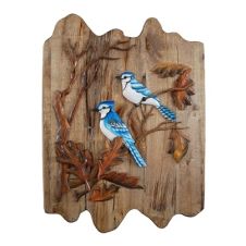 Blue Jays Wood Art