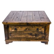Autumn Comfort 4 Drawer Coffee Table Dark Walnut