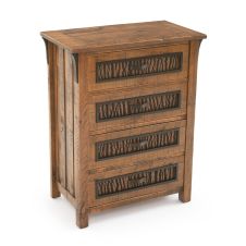 Autumn Forest Rustic Barnwood Chests of Drawers