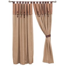 Autumn Leaf Drape Panel & Tieback Set