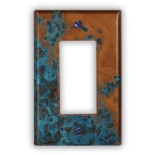 Azul 1 Rocker/GFI Copper Switch Plate