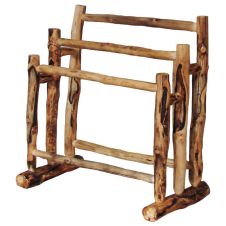 Beartooth Aspen 3 Tier Log Quilt Rack - 42" - Gnarly Log