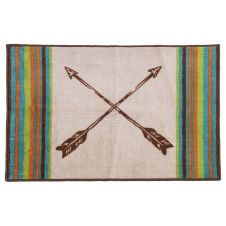 Crossed Arrows Accent Bath Rug