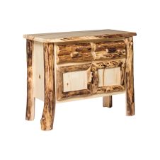 Rustic Colorado Aspen Server