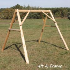 4' Contoured Comfort Log A-Frame