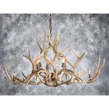 Isle Royale Chandelier (Whitetail Deer Antlers)