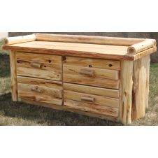 Cedar Lake Logger Deacon's Bench--Clear finish