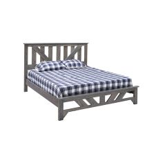 Summerset Contemporary Rustic Fence Bed 