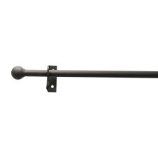 Wrought Iron Ball Curtain Rod