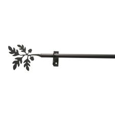 Wrought Iron Acorn Curtain Rod