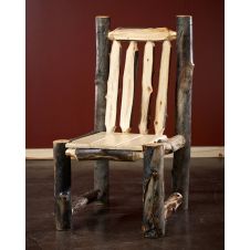 Dark Aspen Log Dining Chair