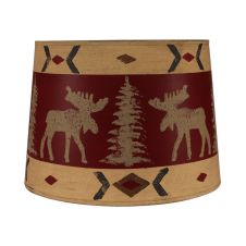 Rustic Southwest Bull Moose Lampshade
