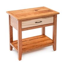 Denver Ambrosia Maple & Cherry 1 Drawer Nightstand