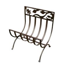 Genaro Forged Metal Fireplace Log Rack