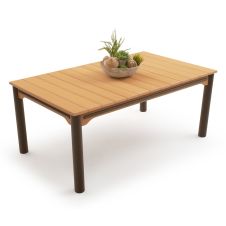 Hickory Haven Poly Outdoor Dining Table