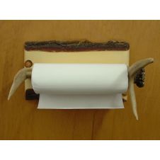 Horizontal Antler Paper Towel Holder