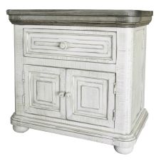 Luna Enclosed Farmhouse Nightstand 