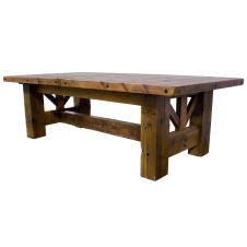 Barnwood Dining Table--Clear Finish