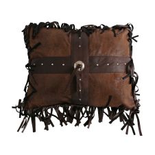 Brown Cross Pillow