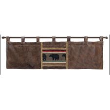 Backwoods Lodge Style Window Valance