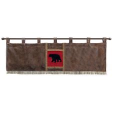 Adirondack Bear Valance