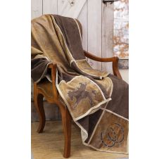 Western Microsuede Throw