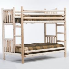 Lakeland Frontier Log Bunk Bed