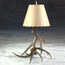 Three Antler Table Lamp