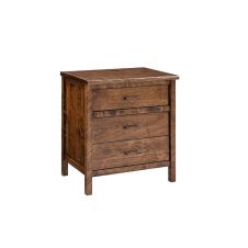 Laurel Summit 3 Drawer Provencial Nightstand 