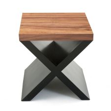Contemporary Wood End Table