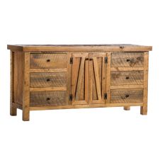 Mountain Mill Nine Drawer Distressed Dresser
