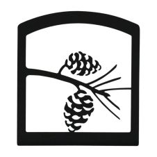 Wrought Iron Pinecone Napkin Holder