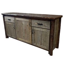 Olde Towne Rustic Log 3 Door Buffet