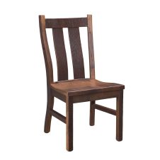 Oxford Square Barn Wood Dining Side Chair - Provincial Finish