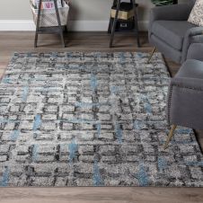 Aero Series VII Rug - Pewter