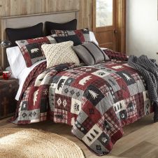 Bear Peak Quilted Bedding Set