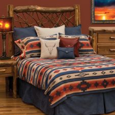 Red Rock Canyon Bedspread & Matching Softgoods