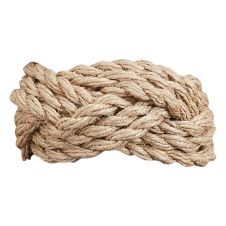 Rustic Braided Jute Rope Napkin Rings