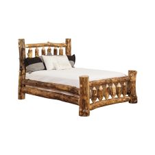 Rustic Colorado Aspen Bed
