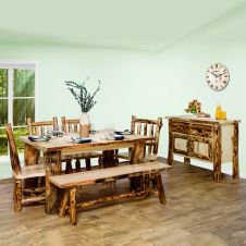 Rustic Colorado Aspen Dining Collection